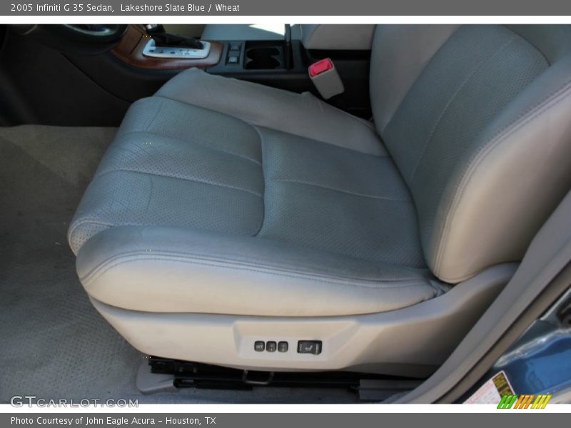 Lakeshore Slate Blue / Wheat 2005 Infiniti G 35 Sedan