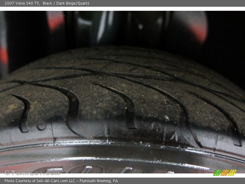 Black / Dark Beige/Quartz 2007 Volvo S40 T5