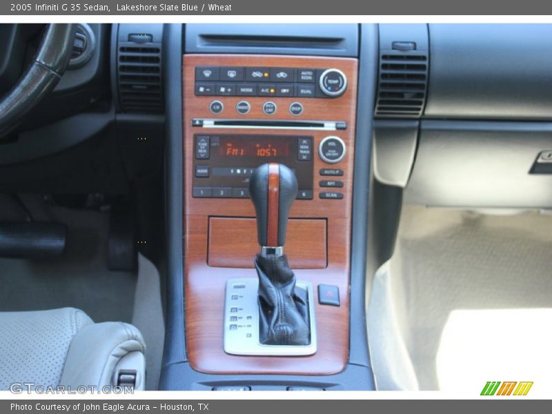 Lakeshore Slate Blue / Wheat 2005 Infiniti G 35 Sedan