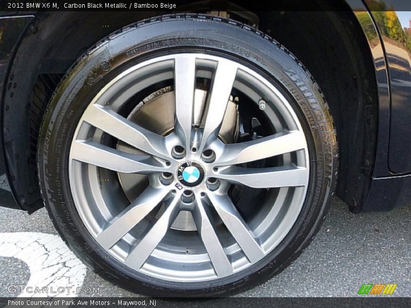Carbon Black Metallic / Bamboo Beige 2012 BMW X6 M
