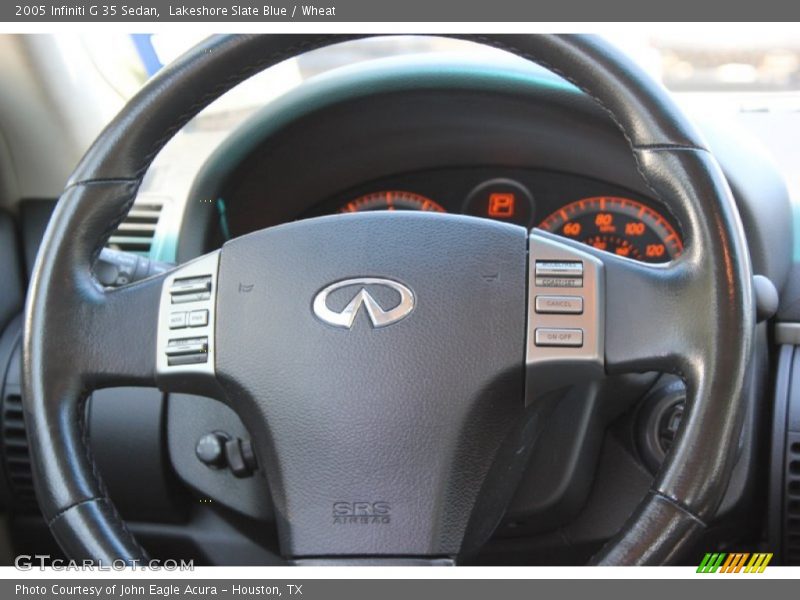 Lakeshore Slate Blue / Wheat 2005 Infiniti G 35 Sedan