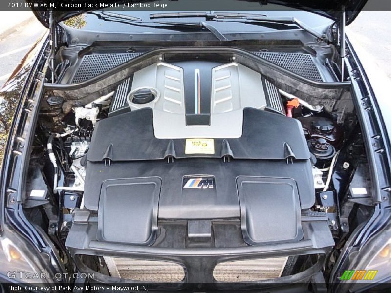 Carbon Black Metallic / Bamboo Beige 2012 BMW X6 M