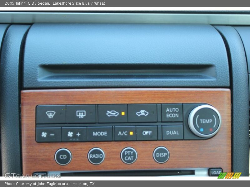 Lakeshore Slate Blue / Wheat 2005 Infiniti G 35 Sedan