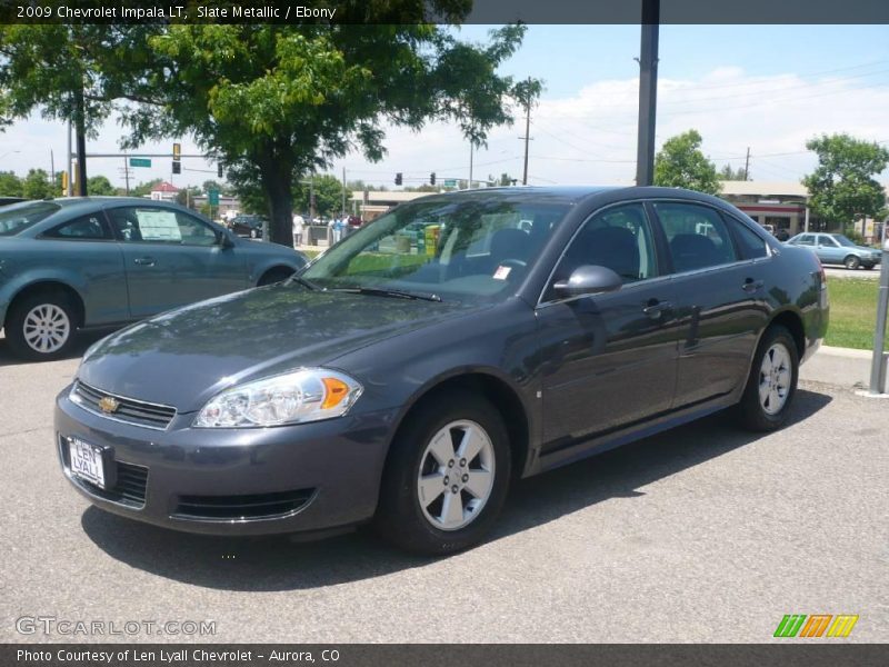 Slate Metallic / Ebony 2009 Chevrolet Impala LT