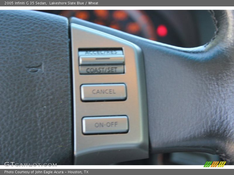 Lakeshore Slate Blue / Wheat 2005 Infiniti G 35 Sedan