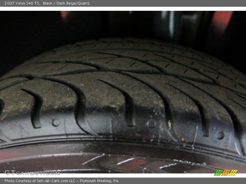 Black / Dark Beige/Quartz 2007 Volvo S40 T5