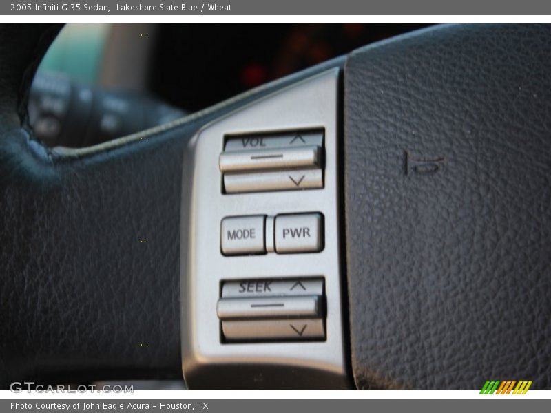 Lakeshore Slate Blue / Wheat 2005 Infiniti G 35 Sedan