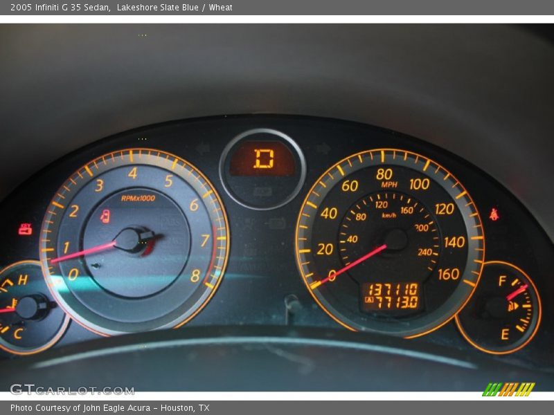Lakeshore Slate Blue / Wheat 2005 Infiniti G 35 Sedan