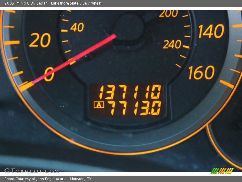 Lakeshore Slate Blue / Wheat 2005 Infiniti G 35 Sedan