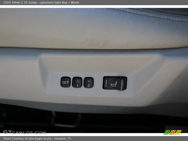 Lakeshore Slate Blue / Wheat 2005 Infiniti G 35 Sedan