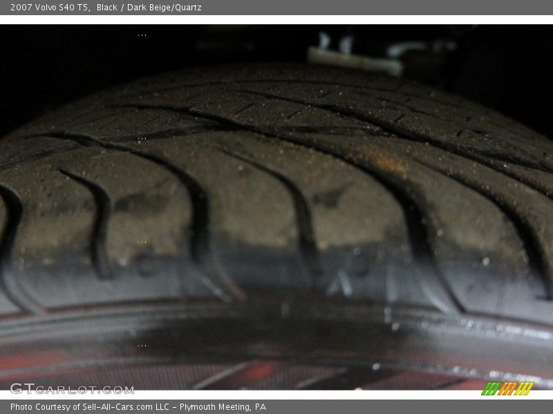 Black / Dark Beige/Quartz 2007 Volvo S40 T5