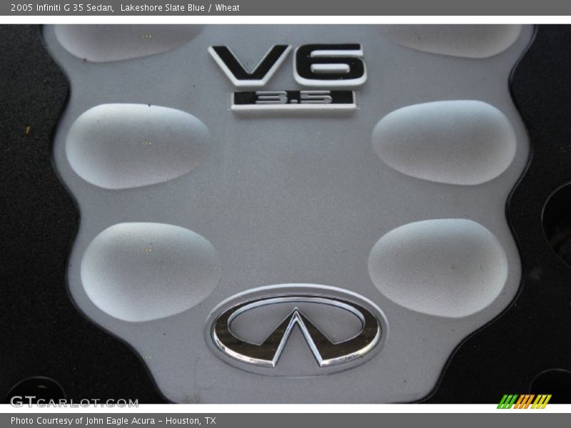 Lakeshore Slate Blue / Wheat 2005 Infiniti G 35 Sedan
