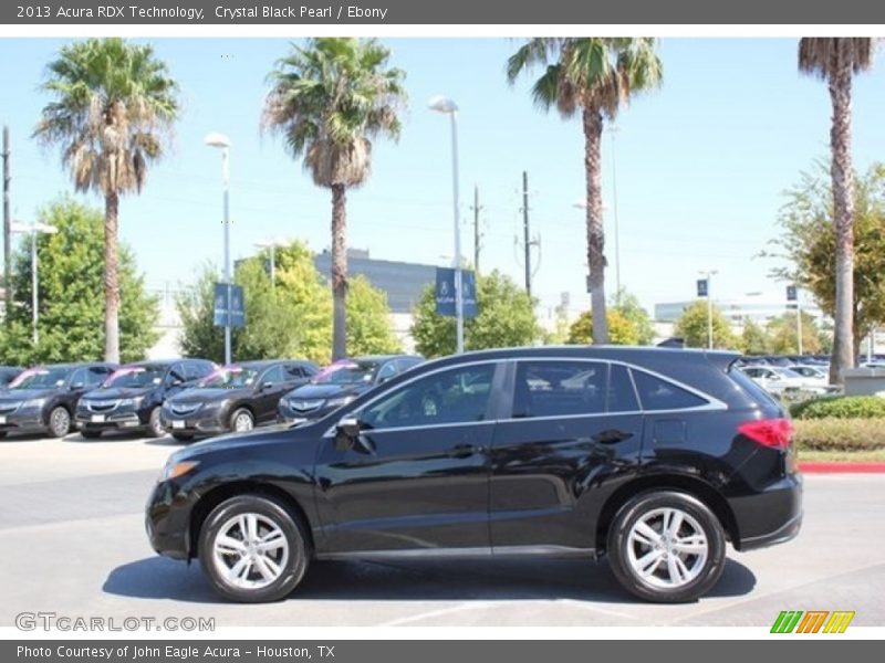 Crystal Black Pearl / Ebony 2013 Acura RDX Technology
