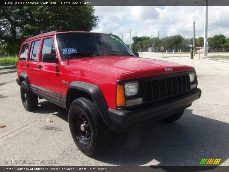 Front 3/4 View of 1996 Cherokee Sport 4WD