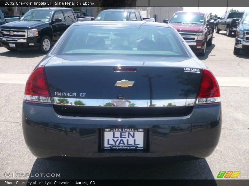 Slate Metallic / Ebony 2009 Chevrolet Impala LT