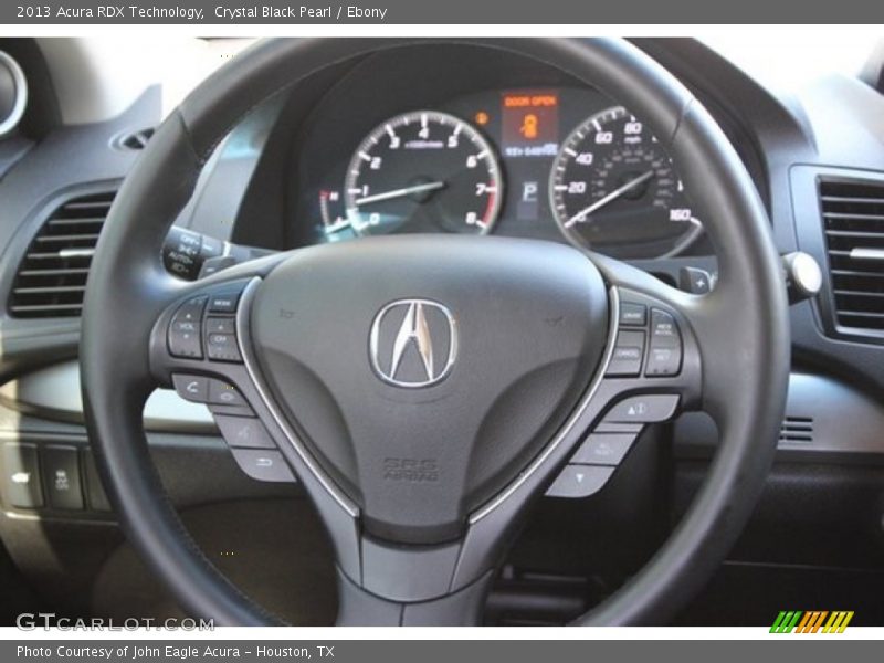 Crystal Black Pearl / Ebony 2013 Acura RDX Technology