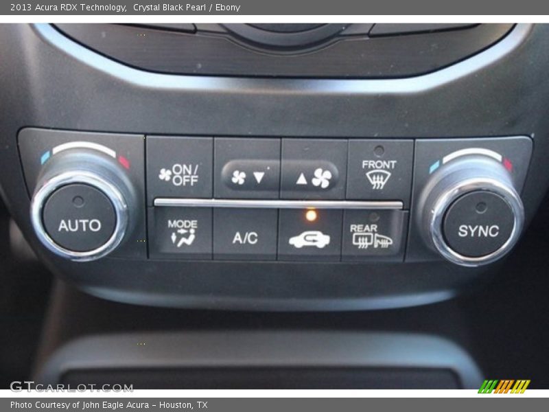 Crystal Black Pearl / Ebony 2013 Acura RDX Technology