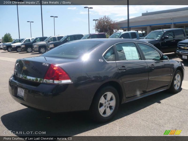 Slate Metallic / Ebony 2009 Chevrolet Impala LT