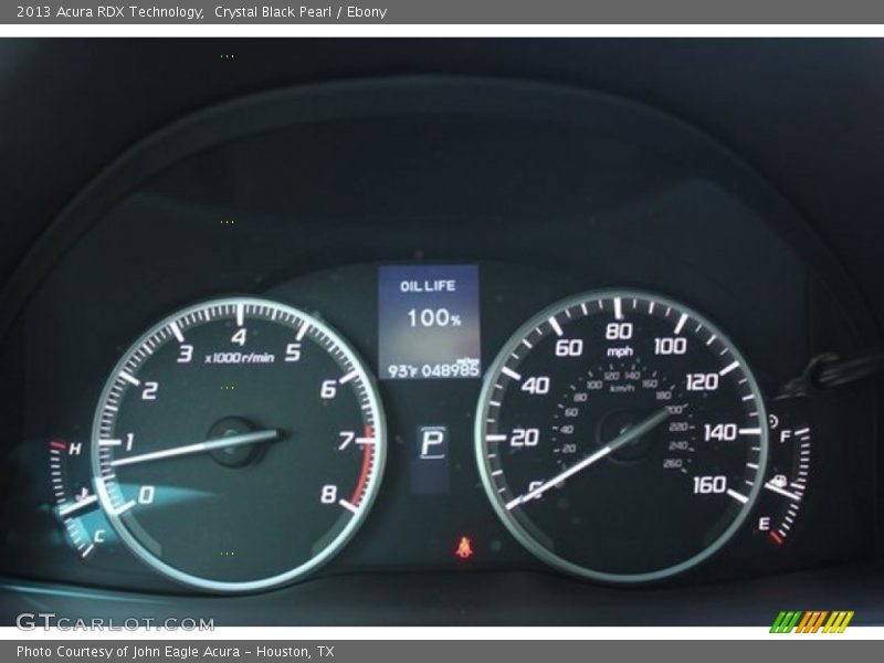 Crystal Black Pearl / Ebony 2013 Acura RDX Technology