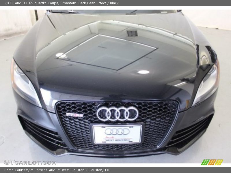 Phantom Black Pearl Effect / Black 2012 Audi TT RS quattro Coupe
