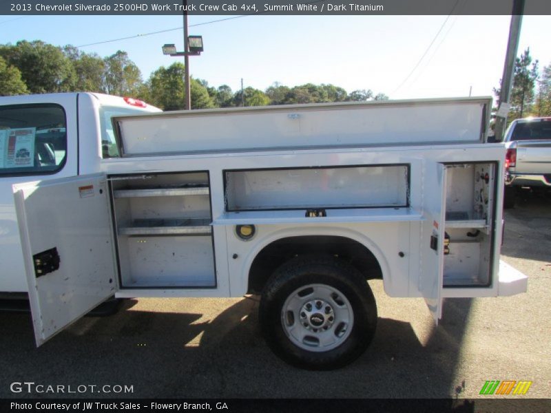 Summit White / Dark Titanium 2013 Chevrolet Silverado 2500HD Work Truck Crew Cab 4x4