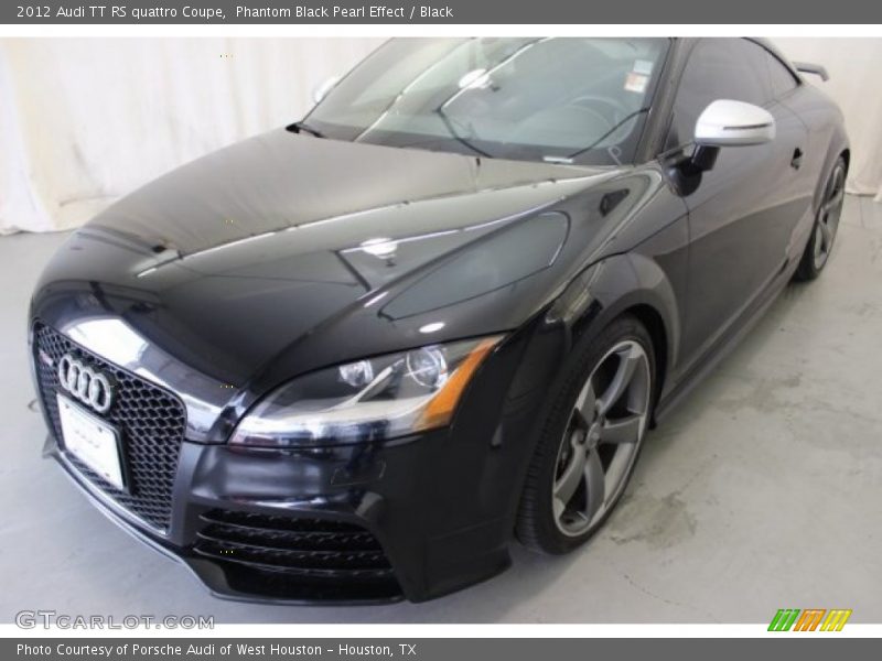 Phantom Black Pearl Effect / Black 2012 Audi TT RS quattro Coupe
