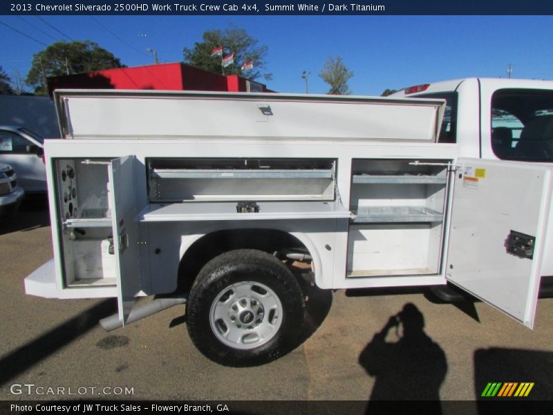 Summit White / Dark Titanium 2013 Chevrolet Silverado 2500HD Work Truck Crew Cab 4x4