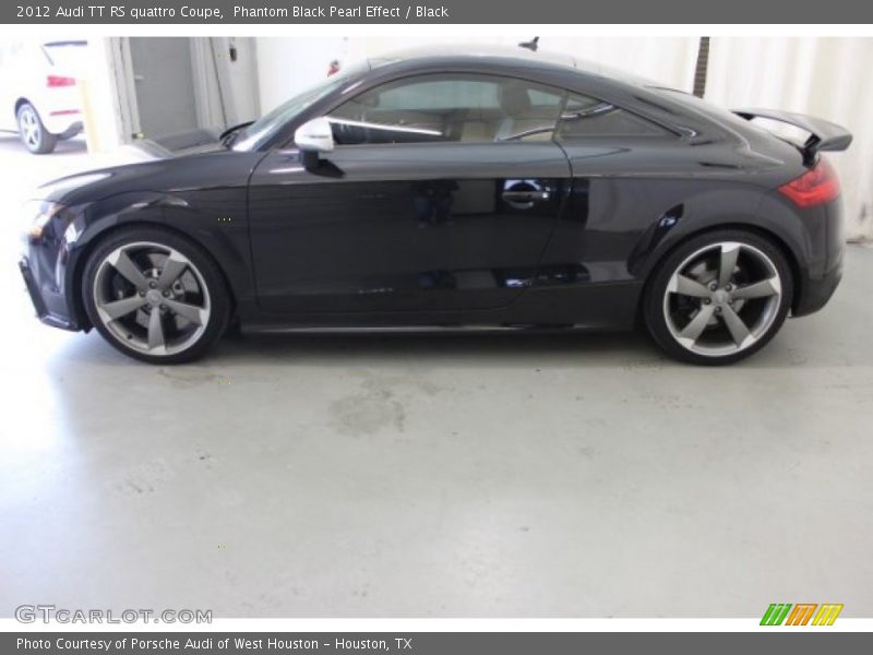 Phantom Black Pearl Effect / Black 2012 Audi TT RS quattro Coupe