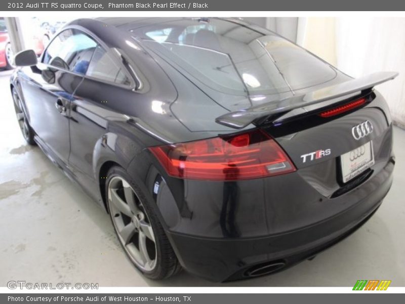 Phantom Black Pearl Effect / Black 2012 Audi TT RS quattro Coupe