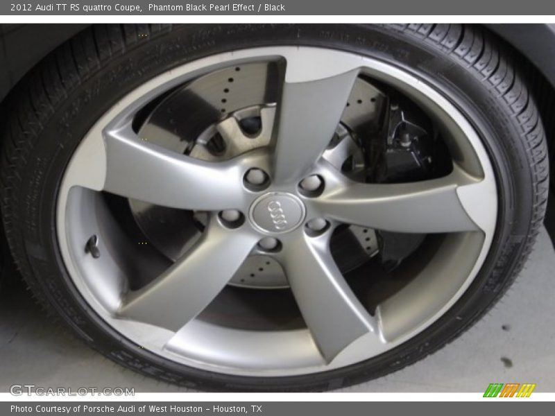 Phantom Black Pearl Effect / Black 2012 Audi TT RS quattro Coupe