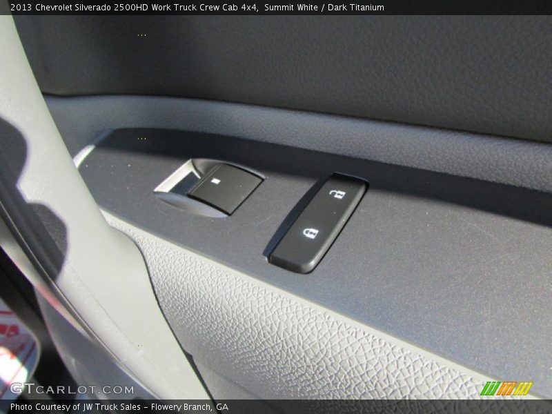 Summit White / Dark Titanium 2013 Chevrolet Silverado 2500HD Work Truck Crew Cab 4x4
