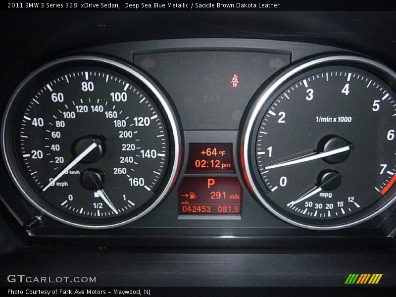  2011 3 Series 328i xDrive Sedan 328i xDrive Sedan Gauges