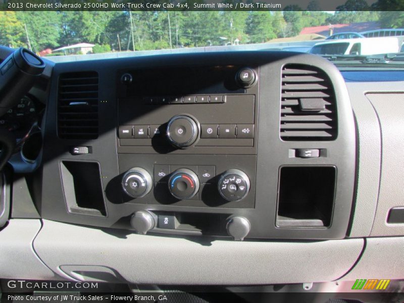 Summit White / Dark Titanium 2013 Chevrolet Silverado 2500HD Work Truck Crew Cab 4x4