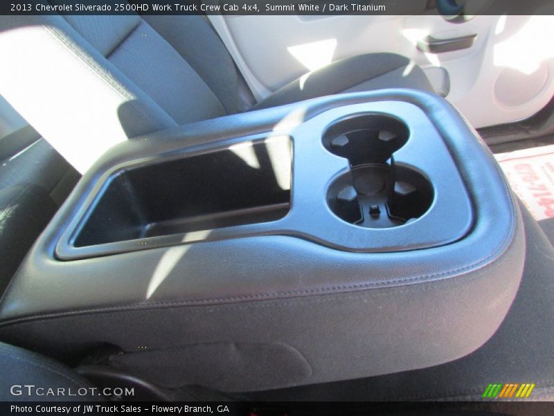 Summit White / Dark Titanium 2013 Chevrolet Silverado 2500HD Work Truck Crew Cab 4x4