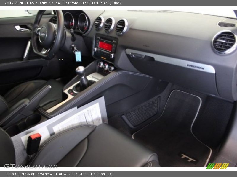 Phantom Black Pearl Effect / Black 2012 Audi TT RS quattro Coupe