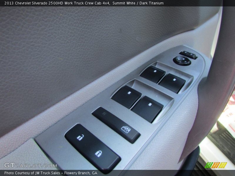 Summit White / Dark Titanium 2013 Chevrolet Silverado 2500HD Work Truck Crew Cab 4x4