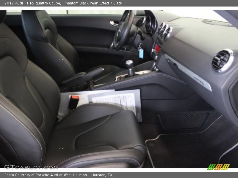Phantom Black Pearl Effect / Black 2012 Audi TT RS quattro Coupe