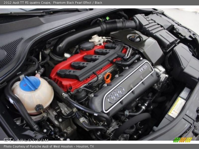  2012 TT RS quattro Coupe Engine - 2.5 Liter FSI Turbocharged DOHC 20-Valve VVT 5 Cylinder