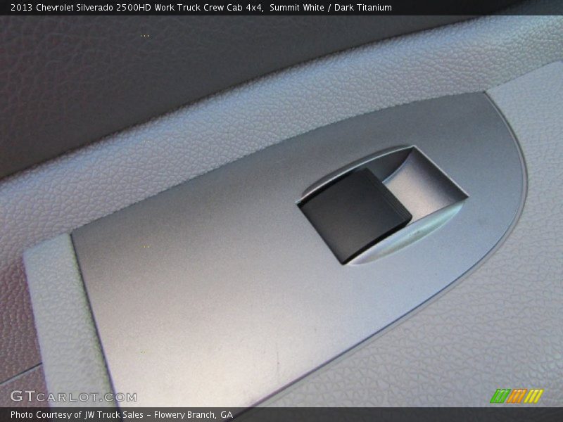 Summit White / Dark Titanium 2013 Chevrolet Silverado 2500HD Work Truck Crew Cab 4x4