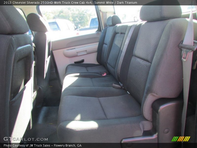 Summit White / Dark Titanium 2013 Chevrolet Silverado 2500HD Work Truck Crew Cab 4x4