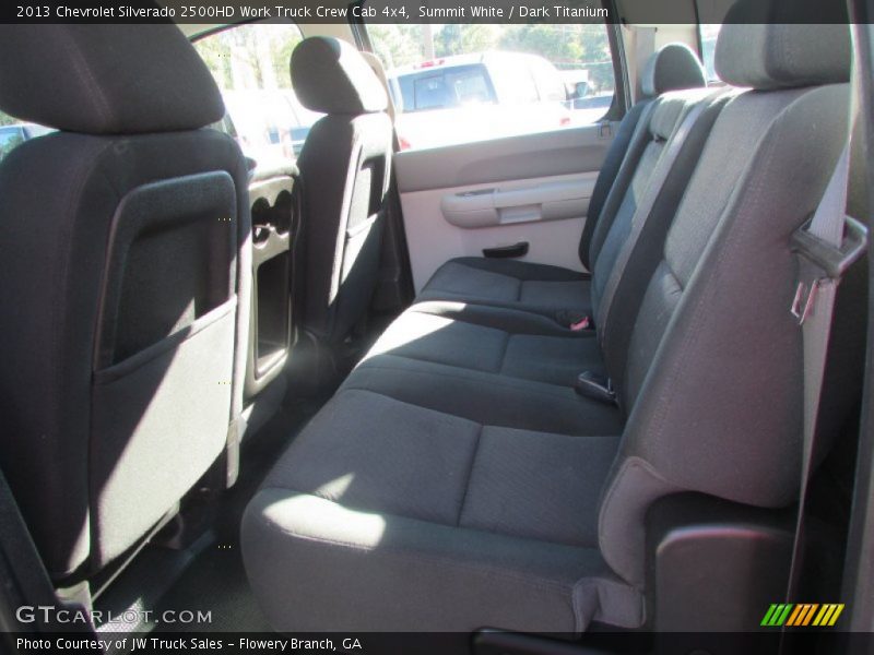 Summit White / Dark Titanium 2013 Chevrolet Silverado 2500HD Work Truck Crew Cab 4x4