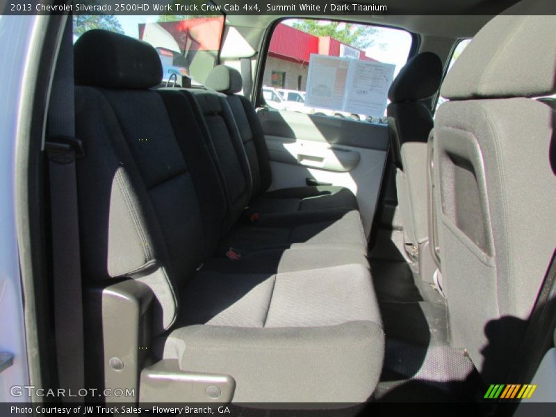 Summit White / Dark Titanium 2013 Chevrolet Silverado 2500HD Work Truck Crew Cab 4x4