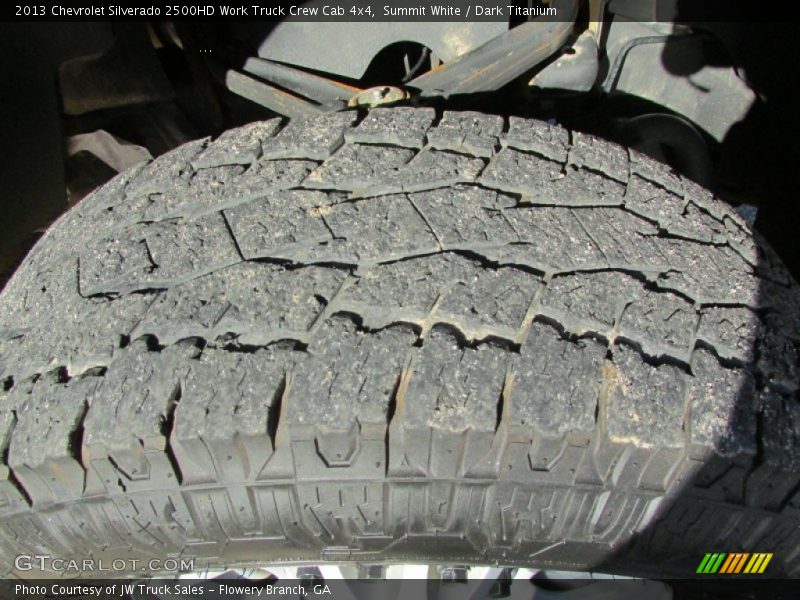 Summit White / Dark Titanium 2013 Chevrolet Silverado 2500HD Work Truck Crew Cab 4x4