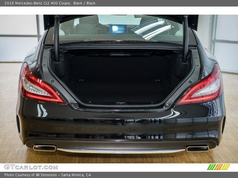 Black / Black 2016 Mercedes-Benz CLS 400 Coupe
