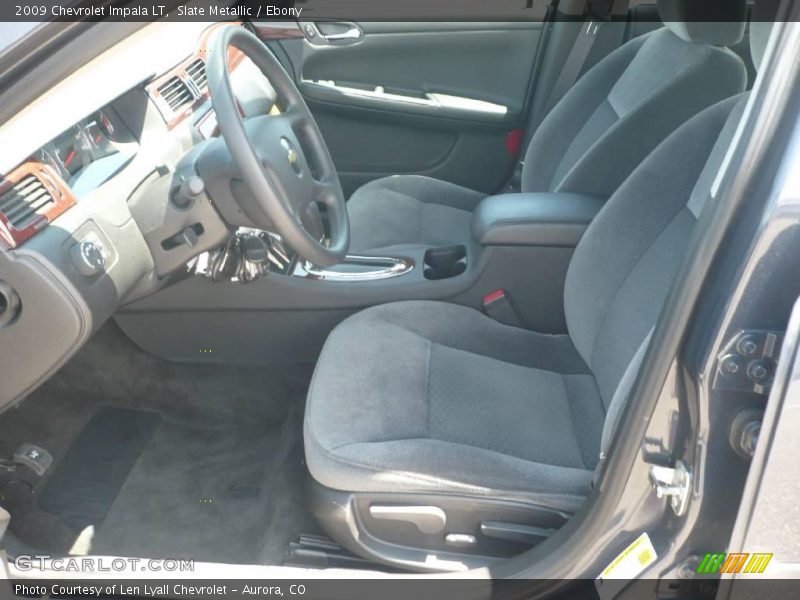 Slate Metallic / Ebony 2009 Chevrolet Impala LT