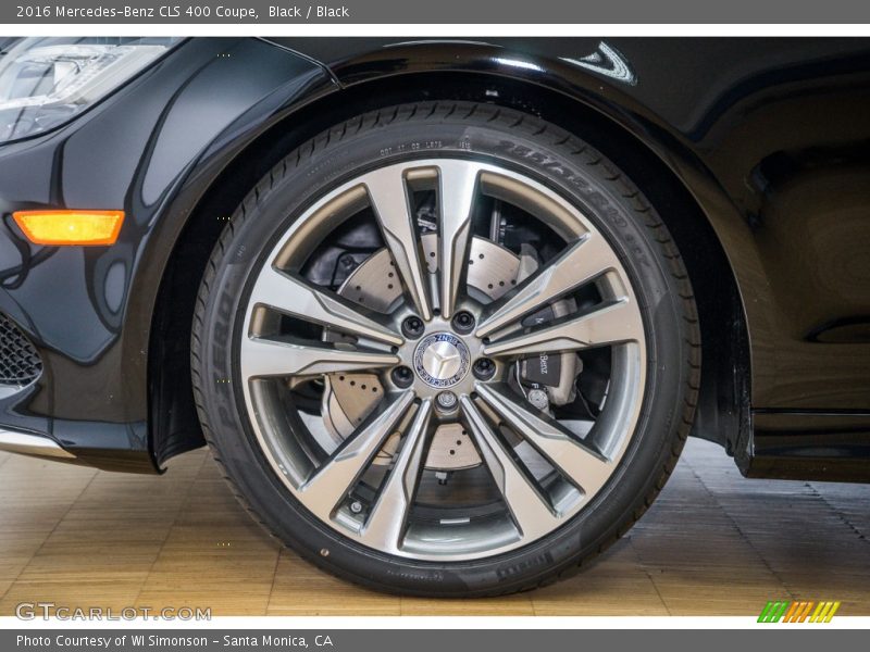 Black / Black 2016 Mercedes-Benz CLS 400 Coupe
