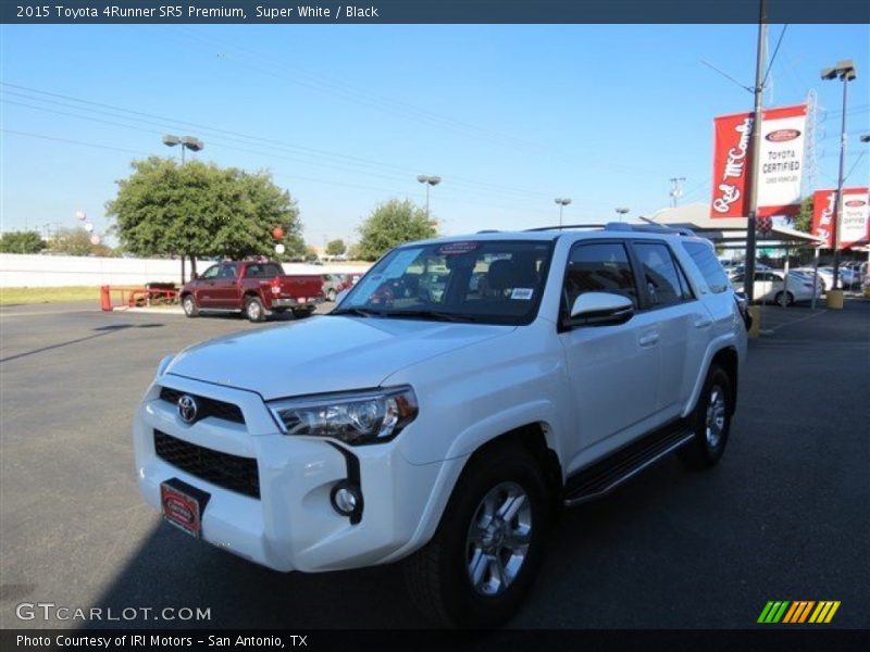 Super White / Black 2015 Toyota 4Runner SR5 Premium