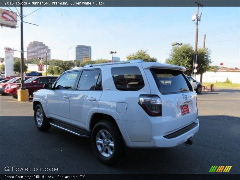 Super White / Black 2015 Toyota 4Runner SR5 Premium