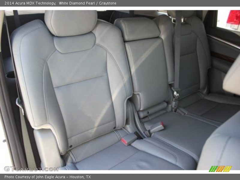 White Diamond Pearl / Graystone 2014 Acura MDX Technology