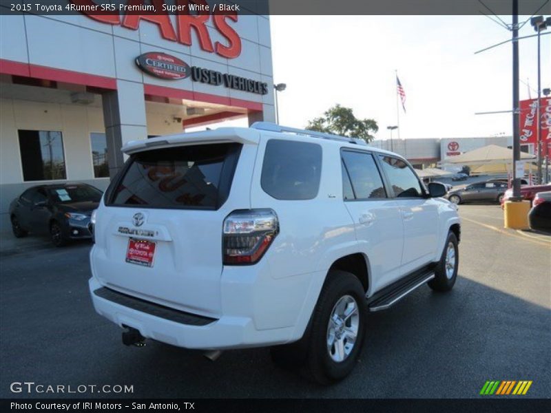 Super White / Black 2015 Toyota 4Runner SR5 Premium